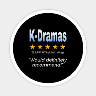 K-Dramas 5 star review - would recommend Magnet